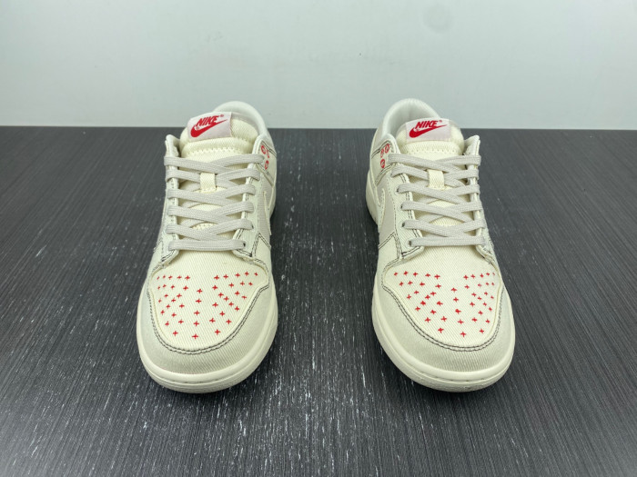 Nike Dunk Low Light Orewood Brown Sashiko - DV0834-100