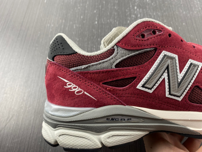 New Balance 990v3 MiUSA Teddy Santis Scarlet Men
