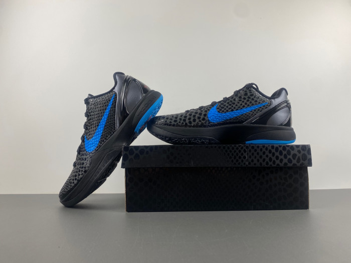 Nike Zoom Kobe 6 VI Dark Knight 429659-016