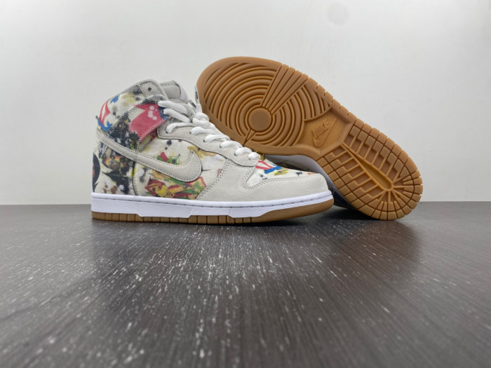 S*p*e x nike sb dunk high rammellzee fd8779-100