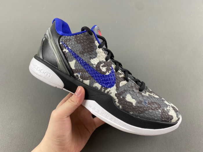 Nike Kobe 6 Urban Camo Concord Grey Black-White 429659-901