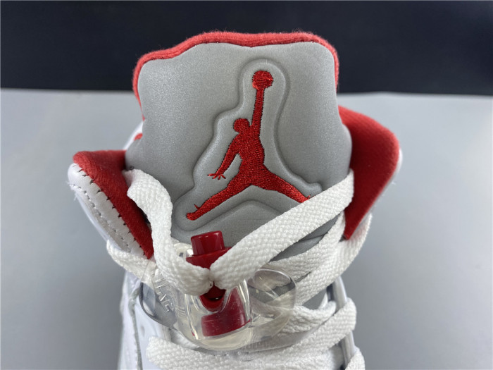 AIR JORDAN 5 FIRE RED 3M SILVER TONGUE 2020 DA1911-102
