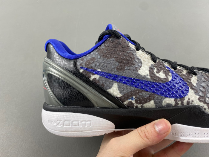 Nike Kobe 6 Urban Camo Concord Grey Black-White 429659-901