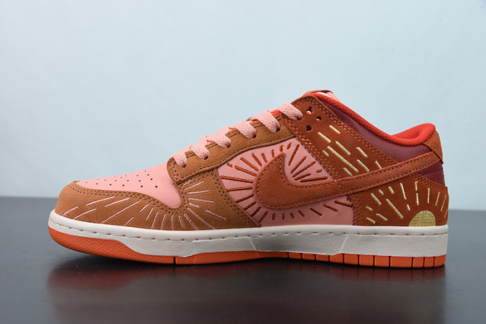 Nike SB Dunk Low NH “Winter Solstice”Orange-Crimson Bliss DO6723-800