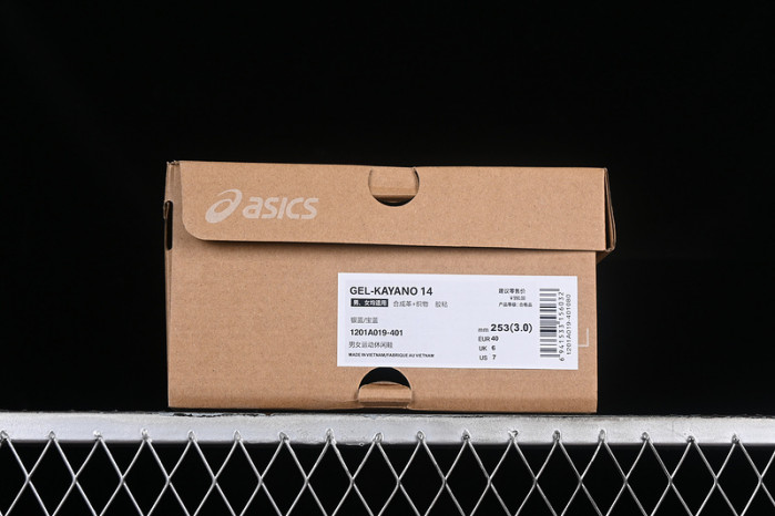 As*ic*s gel-kayano 14 low monaco blue silver - 1201a019-401