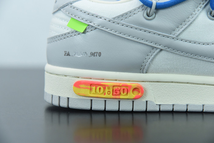 OFW x Nike SB Dunk Low 10 of 50 OW DM1602-112