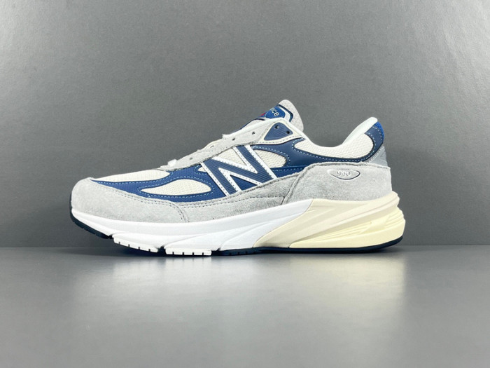 New Balance 990V6 Gray Navy FuelCell M990TC6
