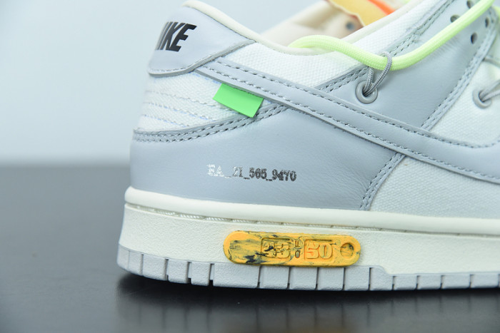 OFW x Nike SB Dunk Low “43 of 50” OW DM1602-128