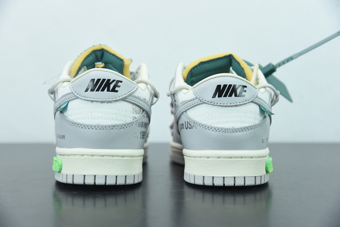 OFW x Nike SB Dunk Low “42 of 50” OW DM1602-117
