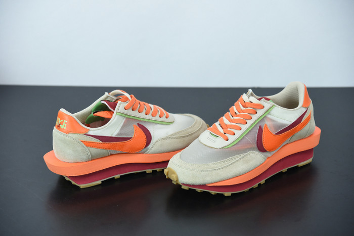 Fragment Design x Sacai x Nk LDWaffle Orange DH1347-100
