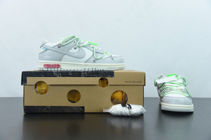 OFW x Nike SB Dunk Low “07 of 50” OW DM1602-108