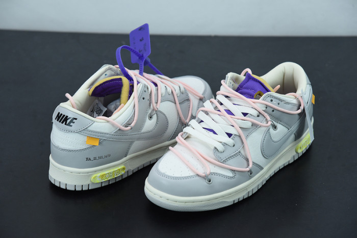 OFW Nike Dunk Low 24 Of 50 OW DM1602-119