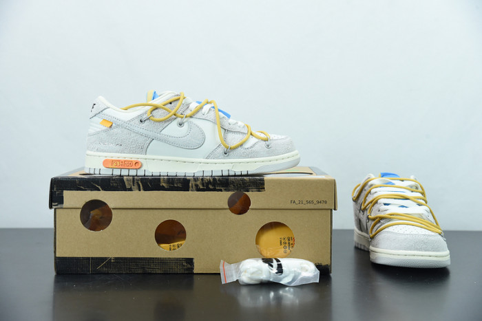 OFW Nike Dunk Low 34 Of 50 OW DJ0950-102