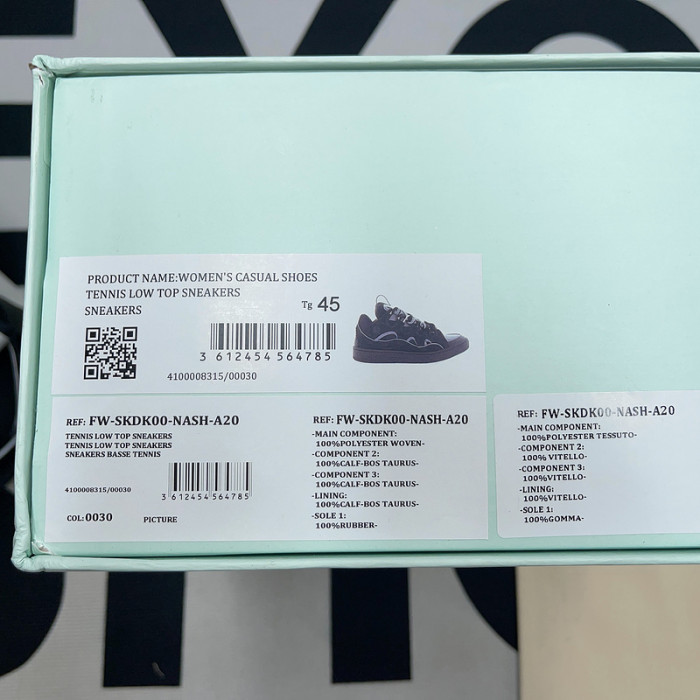 LANVIN CURB SNEAKER