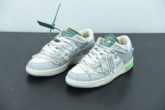 OFW x Nike SB Dunk Low “42 of 50” OW DM1602-117