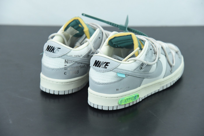 OFW x Nike SB Dunk Low “42 of 50” OW DM1602-117