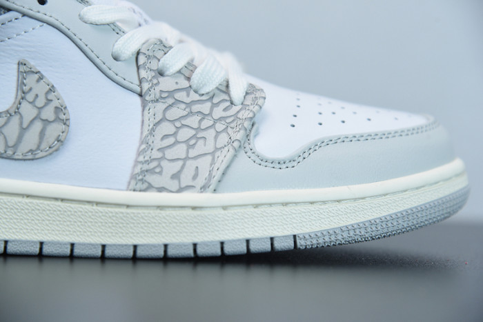 Air Jordan 1 Low PRM Smoke Grey Elephant DH4269-100